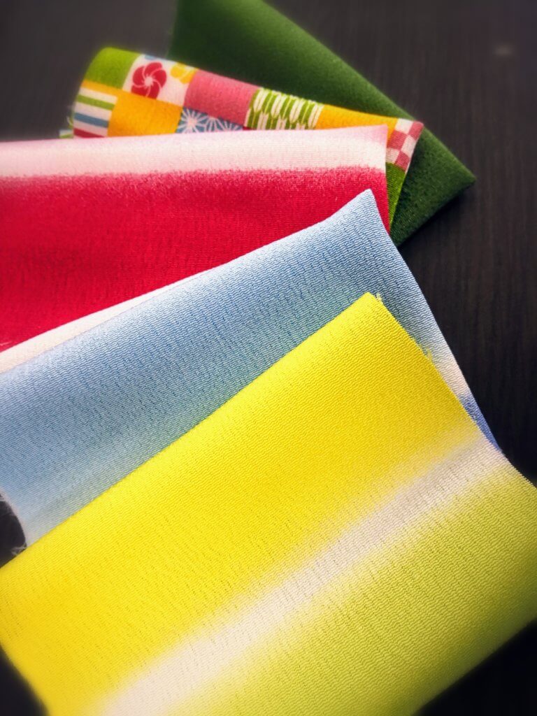 つまみ細工用の布