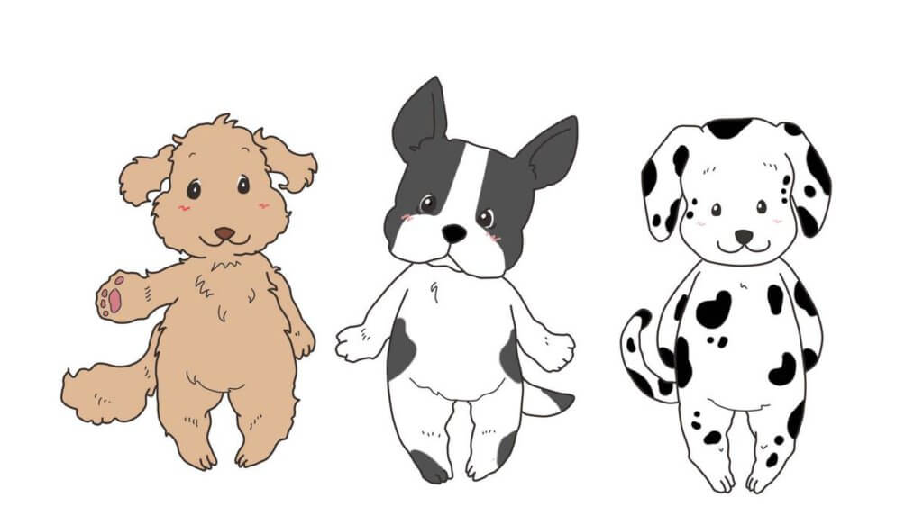犬のイラスト